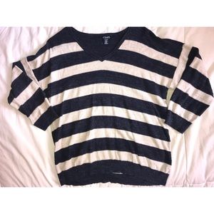 Chaps Striped Sweater
